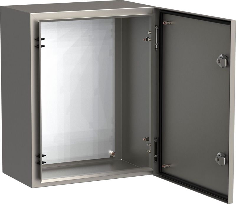 Корпус ЩМП-50.40.25 IP66 УХЛ1 AISI 304 метал. TITAN 5 IEK TI5-11-N-050-040-025-66