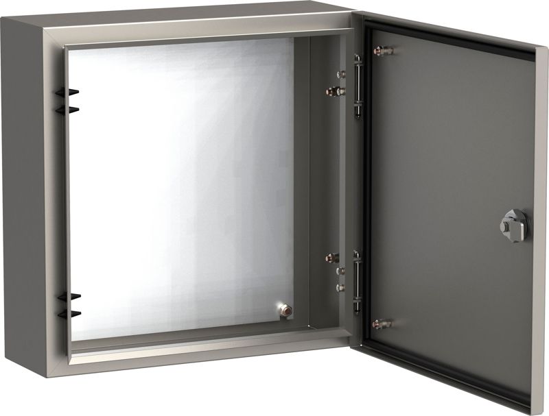 Корпус ЩМП-40.40.15 IP66 УХЛ1 AISI 316 метал. TITAN 5 IEK TI5-12-N-040-040-015-66