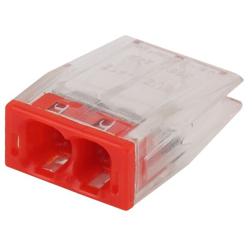 Клемма строительно-монтажная СМК компактная 242 NO-224-34 2-проводная 0.5-2.5кв.мм с пастой (уп.100шт) Эра Б0043952