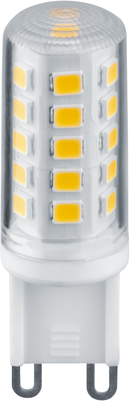 Лампа светодиодная 80 251 NLL-P-G9-5-230-3K-NF прозрачная 3000К тепл. бел. 400лм без пульсаций Navigator 80251