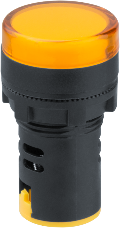 Лампа индикаторная 82 802 NBI-I-AD22-230-Y d22мм 230В AC/DC жел. Navigator 82802