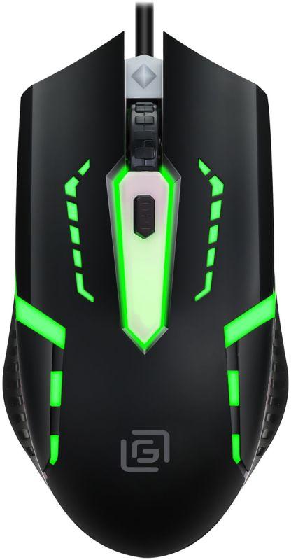 Мышь 398G черн. оптическая 1000dpi USB 3but ОКЛИК 1431665