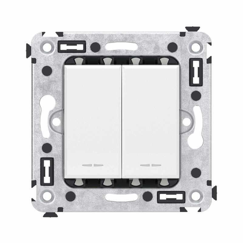 Кнопка 2-кл. СП "Avanti" "Белое облако" DKC 4400154