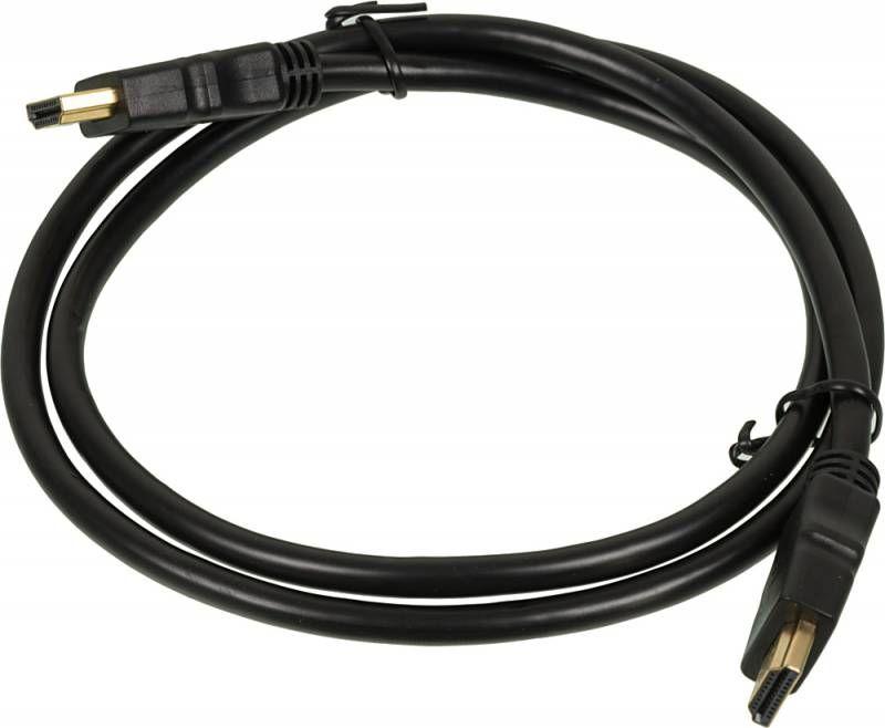 Кабель аудио-видео High Speed HDMI (m)/HDMI (m) 1м. позолоч. контакты черн. 335127