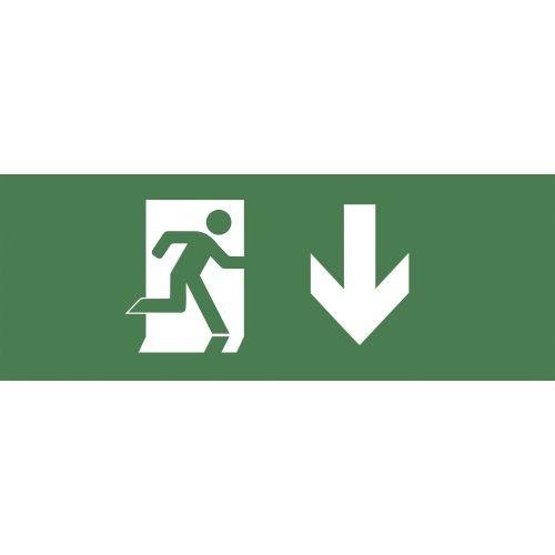 Этикетка самоклеящаяся 200х60мм "Фигура/стрелка вниз" DPA/DBA INFO-DBA-003 ЭРА Б0048455