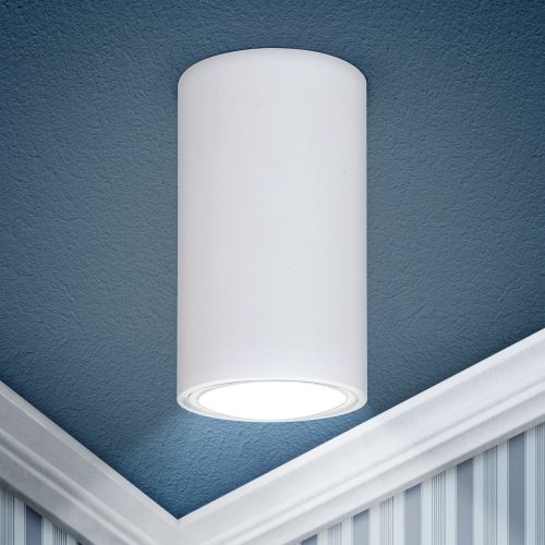 Светильник накладной под GU10 бел. OL15 GU10 WH ЭРА Б0049041