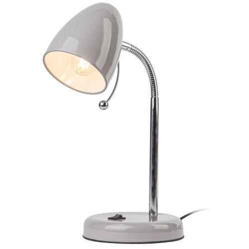 Светильник настольный N-116-Е27-40W-GY сер. ЭРА Б0047203