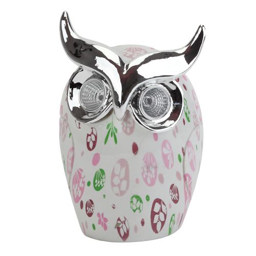 Светильник садовый Филин на солнечной батарее полистоун 16см ERAFYH01-05 ЭРА Б0038498