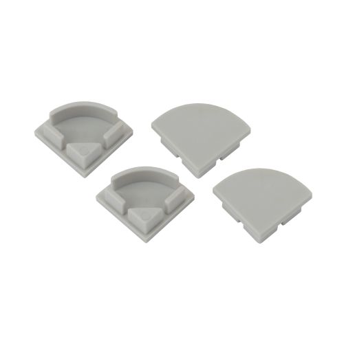 Набор заглушек для профиля CAB280 4 глухие круглые 1616R-3A ЭРА Б0039451