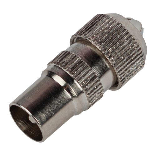 Разъем R-TV03 штекер TV без пайки металл тип "Орех" ЭРА Б0048304