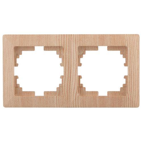 Рамка 2-м СП Solo сосна 4-502-11 Intro Б0043416