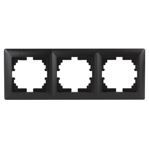 Рамка 3-м СП Solo антрацит 4-503-05 Intro Б0043421