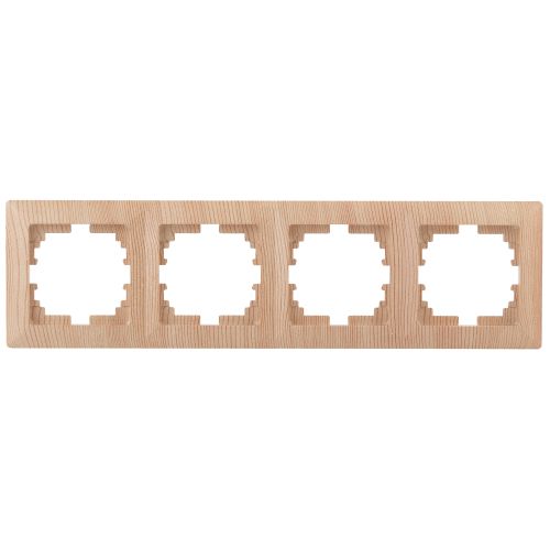 Рамка 4-м СП Solo сосна 4-504-11 Intro Б0043430