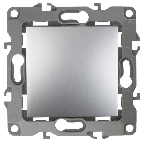 Кнопка 10АХ-250В Эра12 алюм. 12-1111-03 ЭРА Б0047832