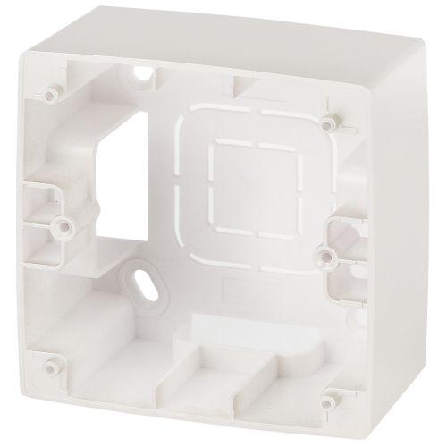 Коробка наклад. монтажа 1 пост Эра12 перламутр 12-6101-15 ЭРА Б0043169