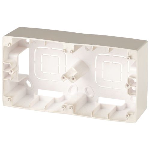 Коробка наклад. монтажа 2 поста Эра12 шампань 12-6102-04 ЭРА Б0043173