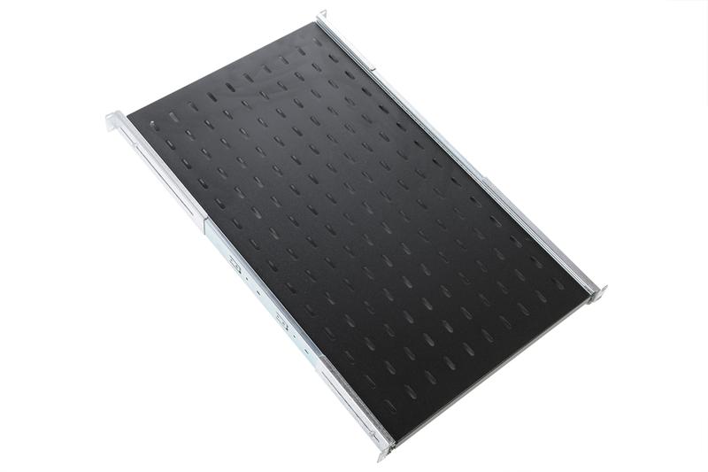 Полка выдвижная ТСВ-100-9005 1U 1000мм нагр. 30кг черн. ЦМО 1250718