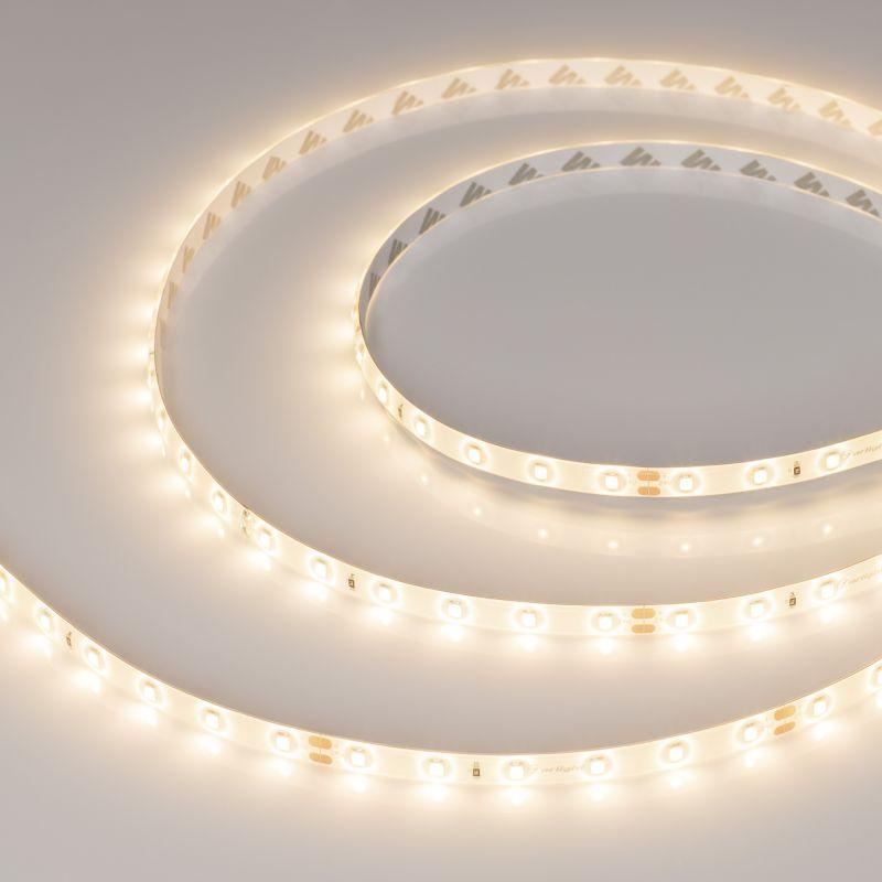 Лента светодиодная RTW-SE-A60-8mm 24V Warm 3000К 4.8Вт/м IP65 2835 герметичная (уп.5м) Arlight 021556(2)