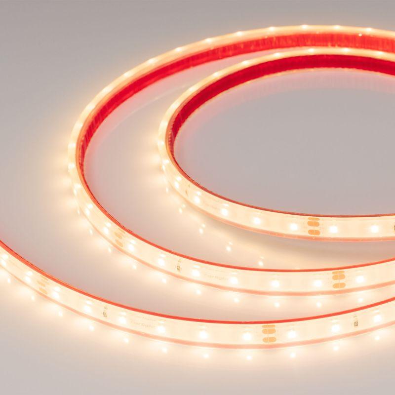 Лента светодиодная RTW-PFS-A60-11mm 24V Warm 3000К 4.8Вт/м IP68 2835 герметичная (уп.5м) Arlight 034159