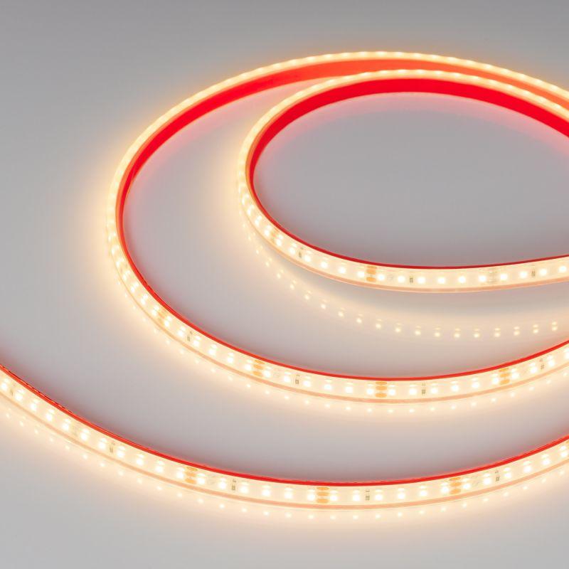 Лента светодиодная RTW-PFS-A120-11mm 24V Warm 3000К 9.6Вт/м IP68 2835 герметичная (уп.5м) Arlight 033786