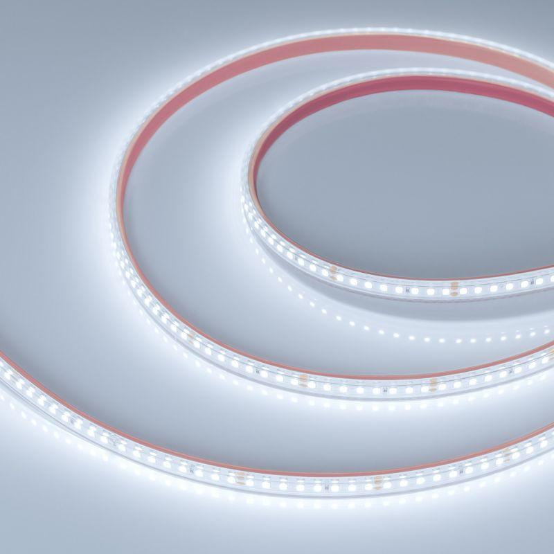 Лента светодиодная RTW-PS-A160-10mm 24V White 6000К 12Вт/м IP67 2835 высок. эффект. 150лм/Вт герметичная (уп.50м) Arlight 024555(2)