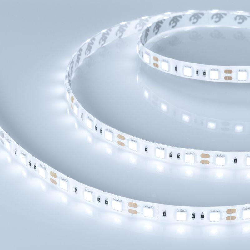 Лента светодиодная RTW-SE-B60-10mm 12V White 6000К 14.4Вт/м IP65 5060 герметичная (уп.5м) Arlight 014636(2)