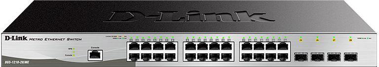 Коммутатор управляемый DGS-1210-28/ME/B2A 24G 4SFP D-Link 1846656
