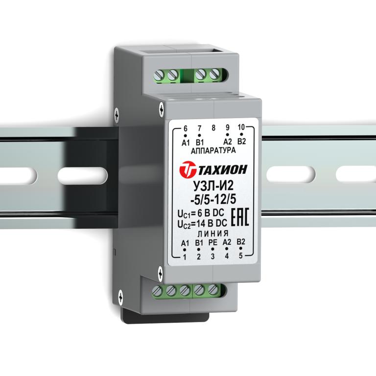 Устройства защиты оборудования 2канал. УЗЛ-И2-5/5-12/5 Тахион 20152
