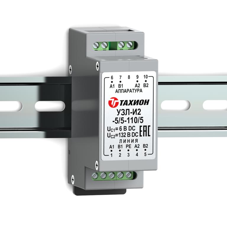 Устройства защиты оборудования 2канал. УЗЛ-И2-5/5-110/5 Тахион 20156