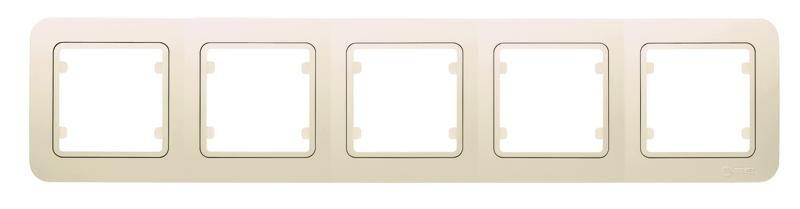 Рамка+вставка 5-м Lillium крем. 18012705