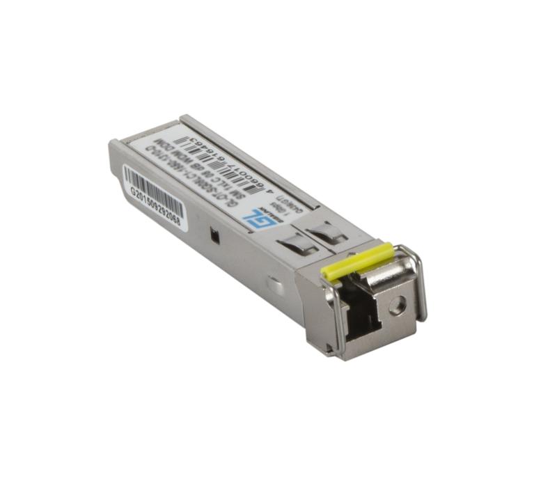 Модуль SFP WDM 1Гбит/с одно волокно SM LC Tx:1550/Rx:1490нм DDM 32дБ до 120км NIKOMAX GL-OT-SG32LC1-1550-1490-D
