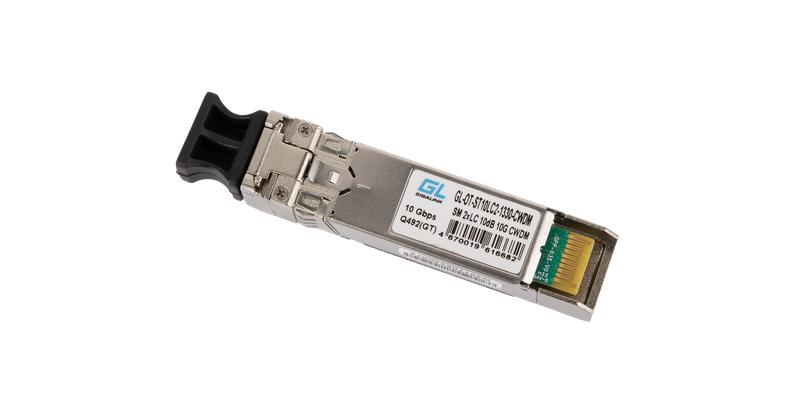 Модуль SFP+CWDM 10Гбит/с два волокна SM 2xLC 1410нм 10dB NIKOMAX GL-OT-ST10LC2-1410-CWDM