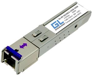 Модуль SFP WDM 25Гбит/с одно волокно SM SC Tx:1550/Rx:1310нм 13дБ до 20км NIKOMAX GL-OT-SS13SC1-1550-1310