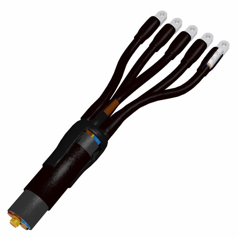 Муфта кабельная концевая универс. 1кВ 5ПКВНтп-о-50-Пр-Al с наконечн. 9014328 Подольск 5pkvntpxox050pral