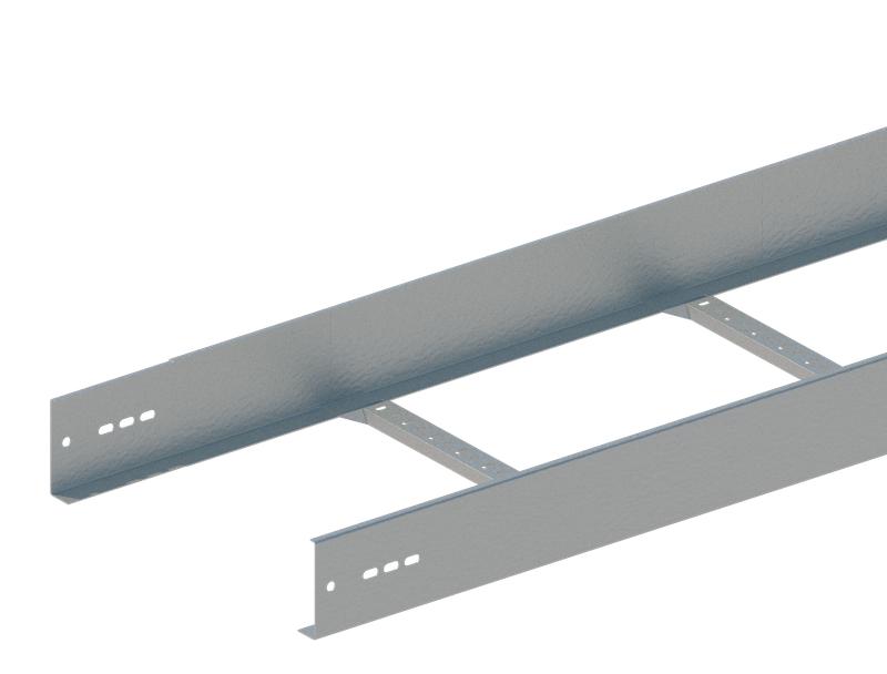 Лоток прямой H=100мм сталь 1.2мм НЛ40-П1.87 У3 СОЭМИ Н0113116351