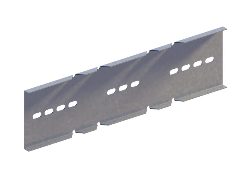 Соединитель для лотка переходный H=100мм сталь 1.2мм НЛ-СП цУТ2.5 СОЭМИ Н0112156300