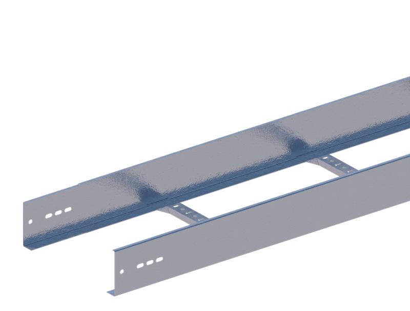 Лоток прямой H=100мм сталь 1.5мм НЛ30-П1.87 цУТ1.5 СОЭМИ Н0111116441
