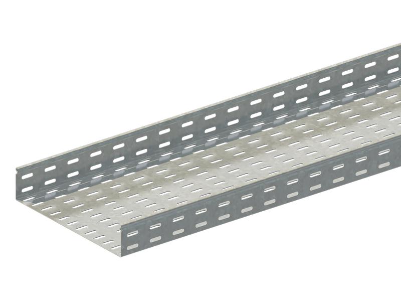Лоток прямой замковый перфорированный 300х50 L2000 сталь 1мм ЛМс-ПЗ цУТ2.5 СОЭМИ Н0122131325