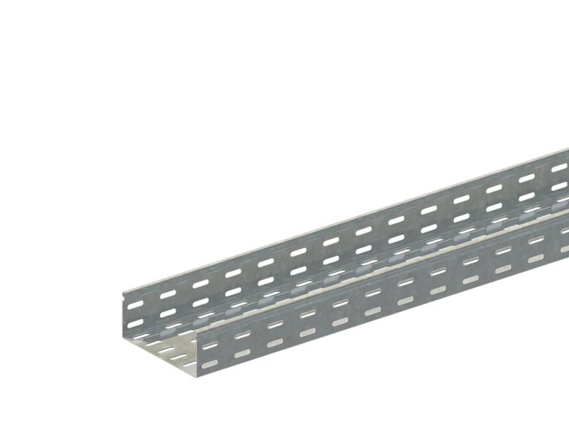 Лоток прямой замковый перфорированный 150х100 L2000 сталь 1.2мм ЛМс-ПЗ цУТ2.5 СОЭМИ Н0122131633