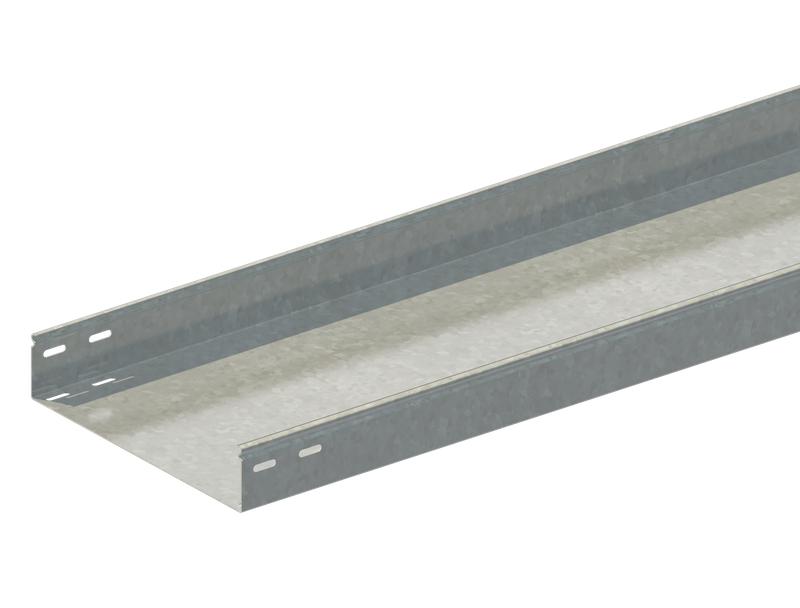 Лоток прямой замковый неперфорированный 300х100 L2000 сталь 1.2мм ЛМс-ПЗН цУТ2.5 СОЭМИ Н0122141635