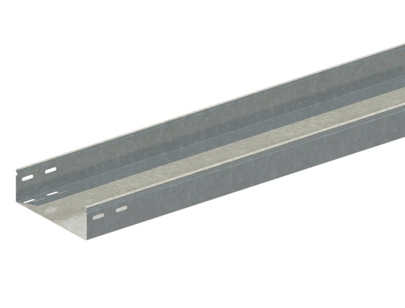 Лоток прямой замковый неперфорированный 200х80 L3000 сталь 1.5мм ЛМс-ПЗН цУТ2.5 СОЭМИ Н0122142544