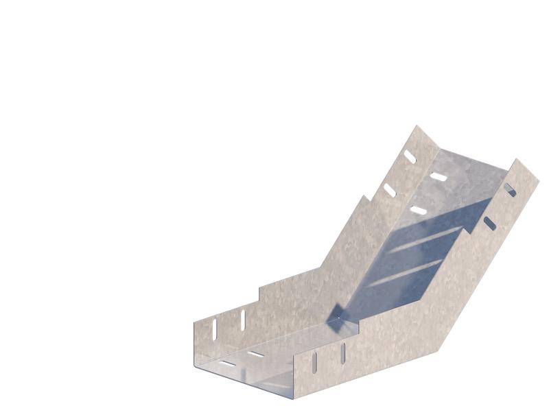 Лоток угловой 150х50 сталь 0.7мм ЛМс-45В цУТ2.5 СОЭМИ Н0122350313