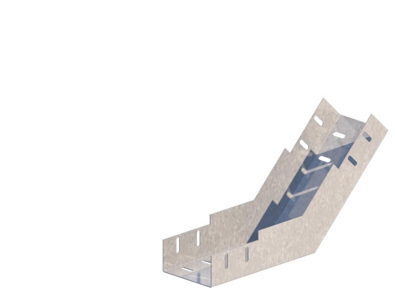 Лоток угловой 100х80 сталь 0.7мм ЛМс-45В цУТ2.5 СОЭМИ Н0122350512