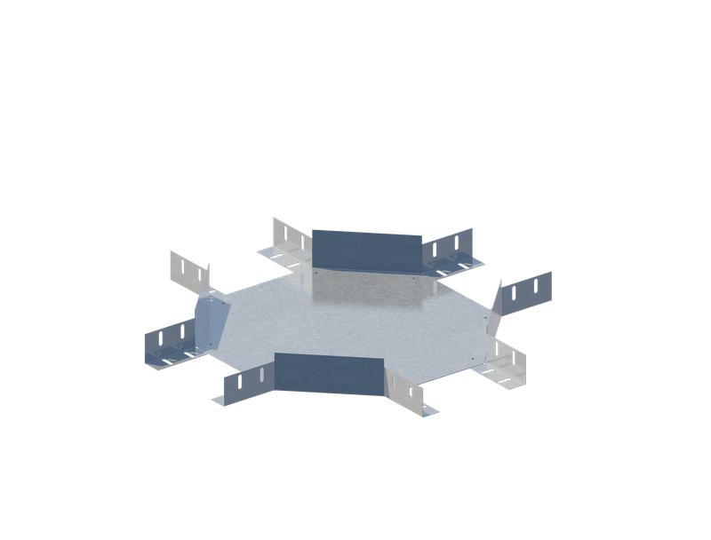 Лоток крестообразный 200х80 сталь 0.7мм ЛМс-К цУТ2.5 СОЭМИ Н0122390514