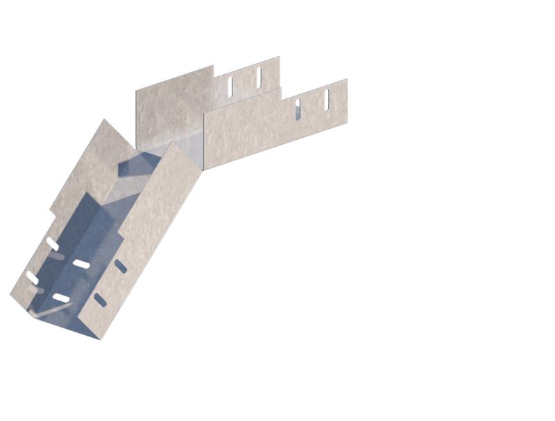 Лоток угловой 100х50 сталь 1.5мм ЛМс-45Н цУТ2.5 СОЭМИ Н0122360342