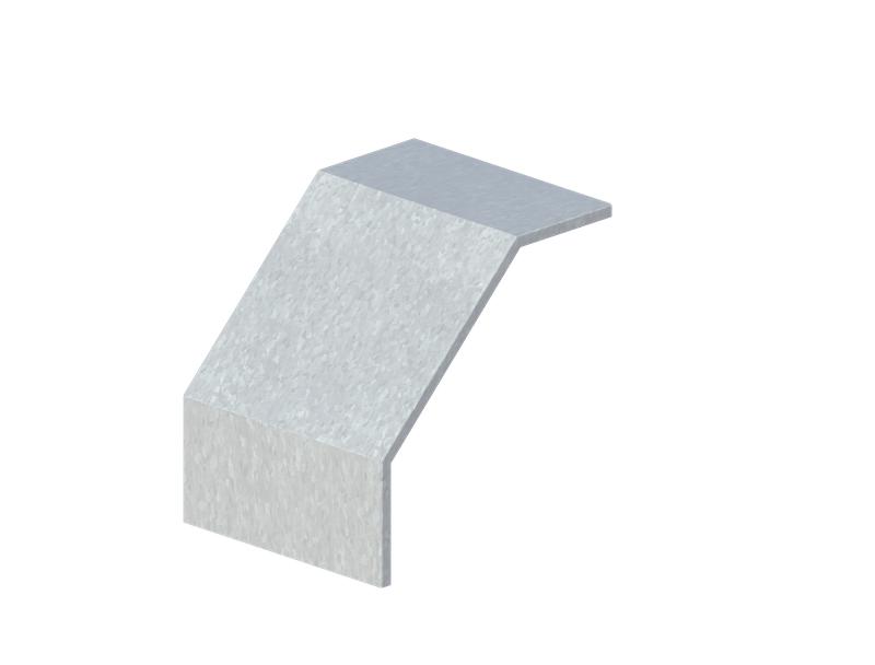 Крышка для лотка углового осн.300 сталь 1мм ЛМсК-90Н цУТ2.5 СОЭМИ Н0122430125