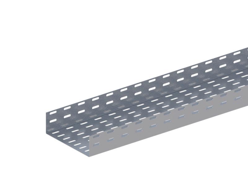 Лоток монтажный прямой перфорированный 200х100 L2000 сталь 1.2мм ЛПП.200.100.2000.1.2.1 СОЭМИ Н0121111634
