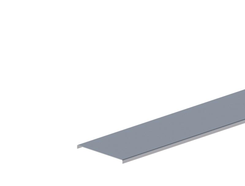 Крышка лотка монтажного прямого осн.150 L2000 сталь 1.2мм ЛК.150.15.2000.1.2.1 СОЭМИ Н0121211133