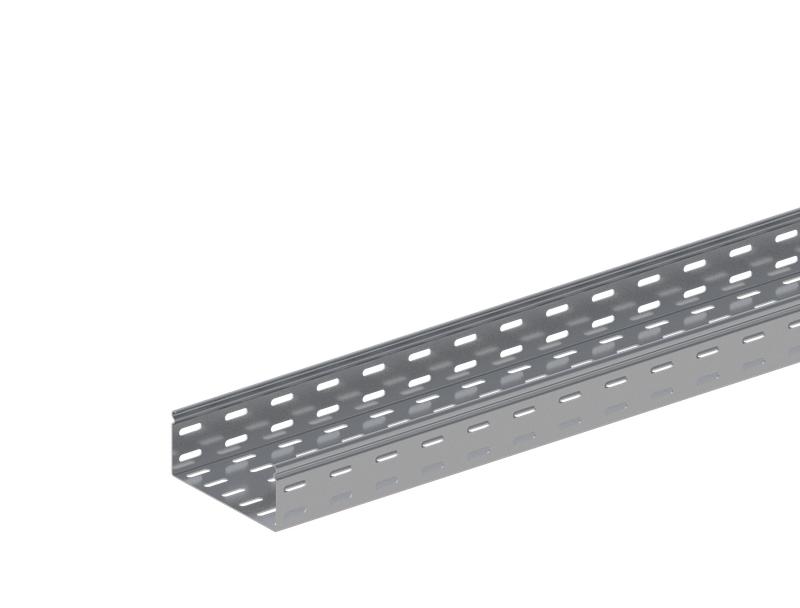 Лоток монтажный прямой замковый перфорированный 150х100 L2000 сталь 1.2мм ЛППЗ.150.100.2000.1.2.1 СОЭМИ Н0121131633