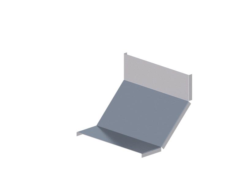 Крышка для лотка углового осн.300 сталь 1.2мм ЛМсК-90В цУТ1.5 СОЭМИ Н0121420135